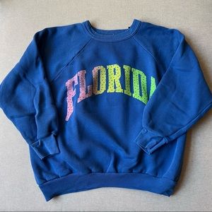 Vintage Florida Retro Crewneck Sweatshirt